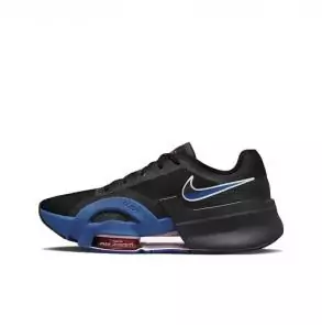nike training air zoom superrep 3 sneakers black blue